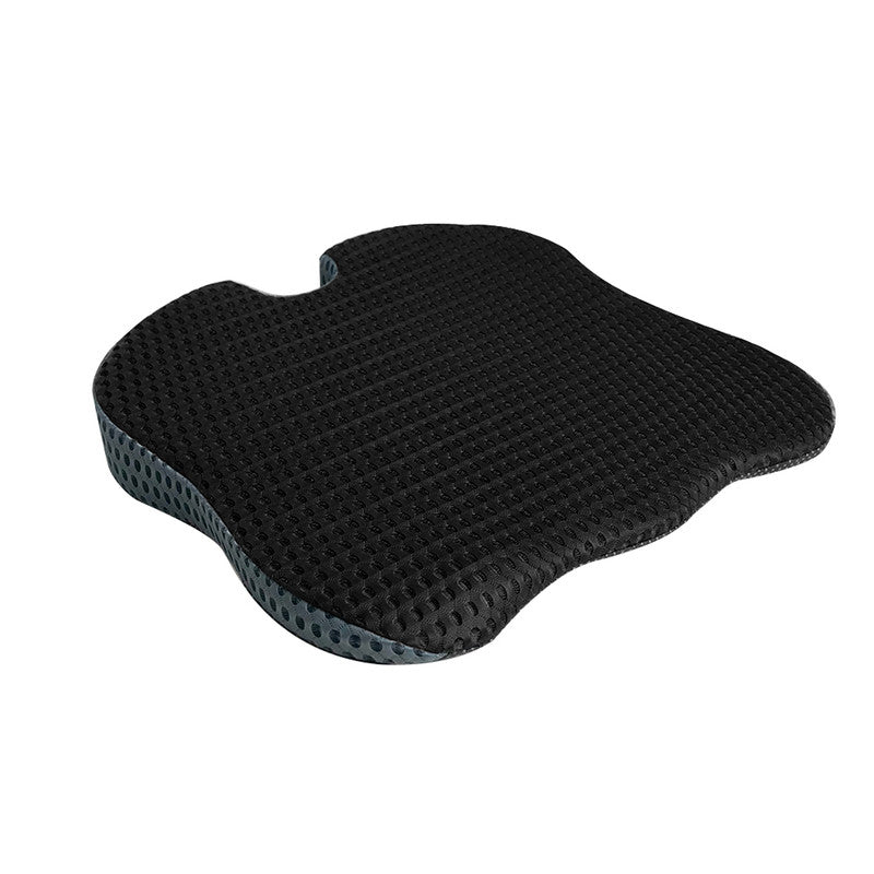 Vagooz Car Wedge Seat Cushion – Memory Foam Booster with Non-Slip Base, Black