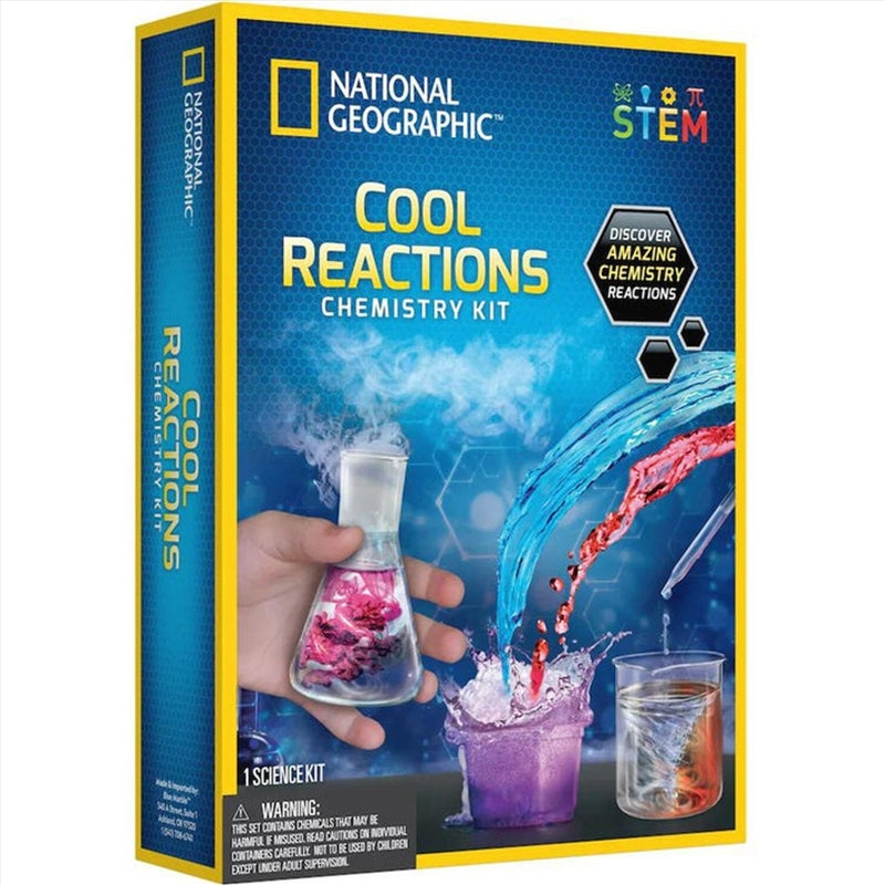 National Geographic Cool Reactions Chemistry Kit
