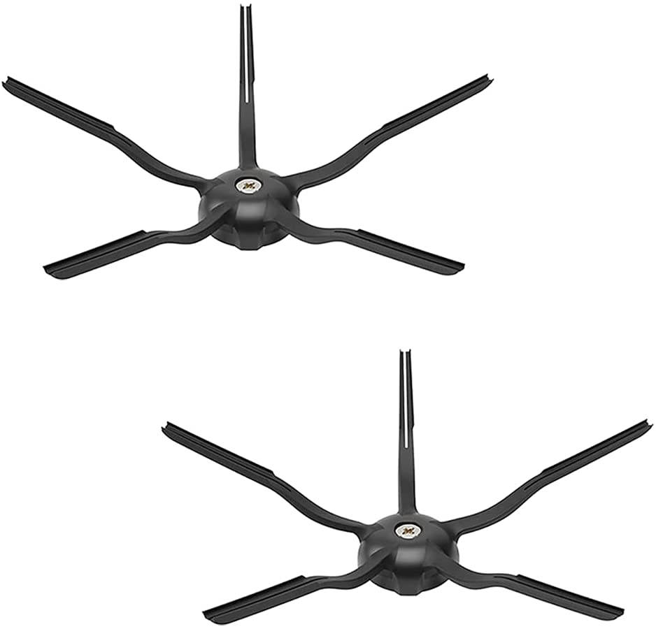 2 X Silicone Side Brushes for Xiaomi Roborock S7, S6, S5, E35, E20, Mi