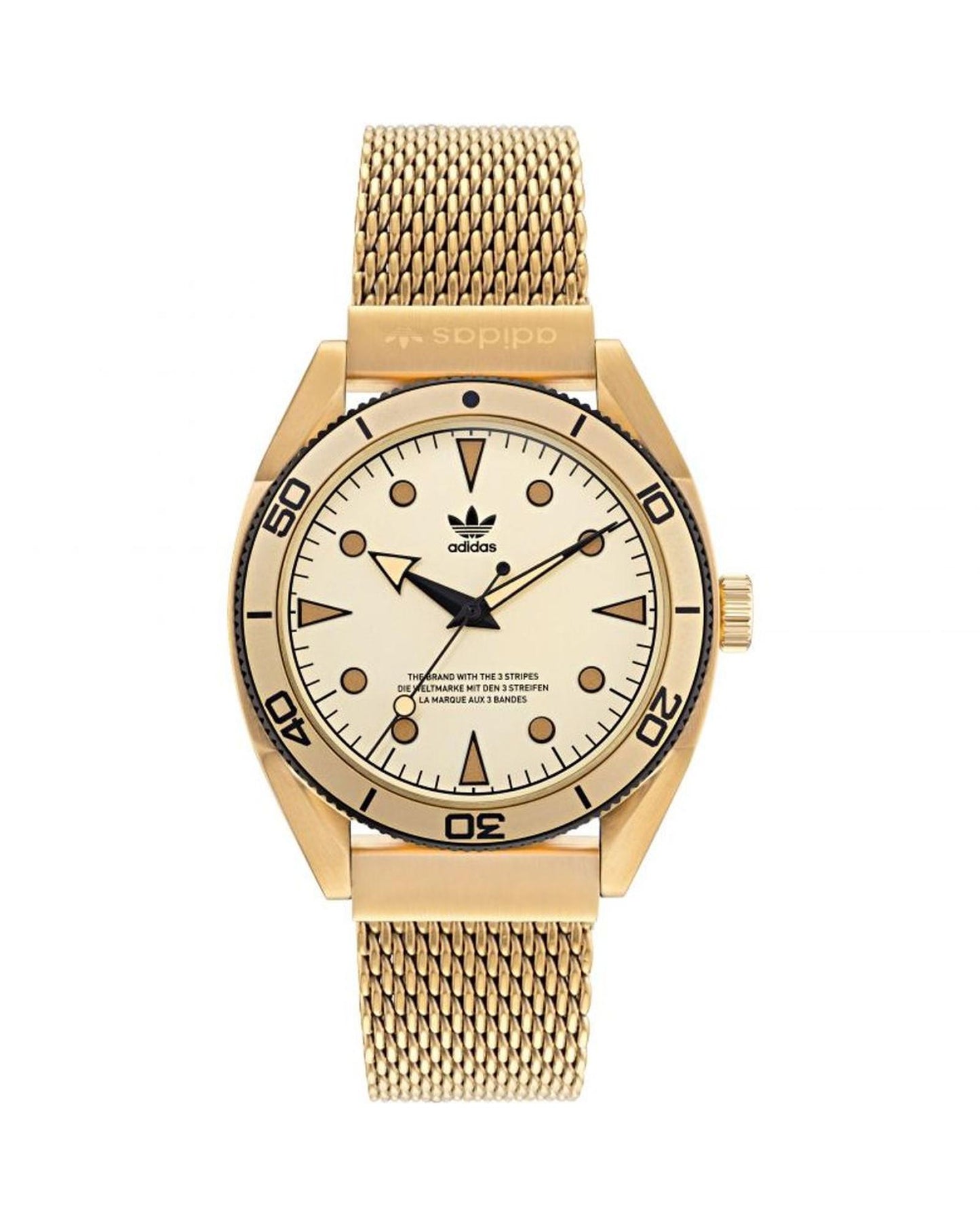 Adidas Men's Gold Stainless Steel Watch - One Size