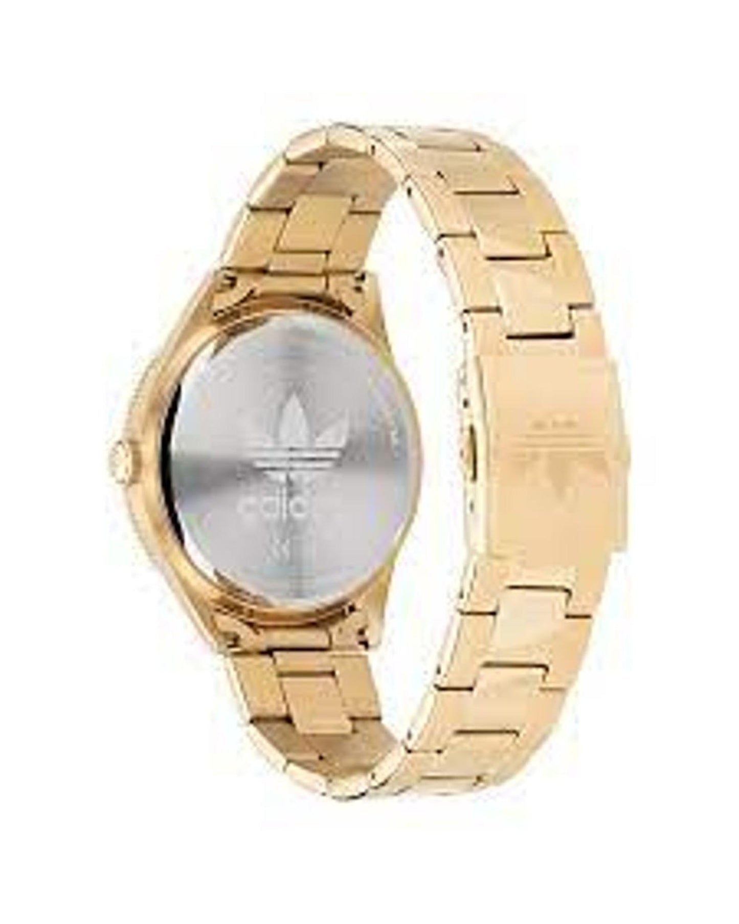 Adidas Men's Gold Stainless Steel Watch - One Size