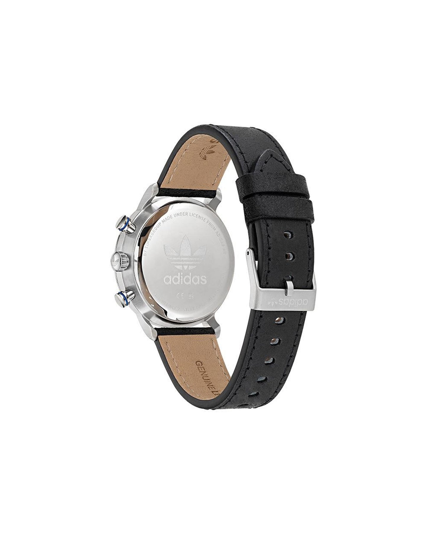 Adidas Men's Black Leather Watch - One Size