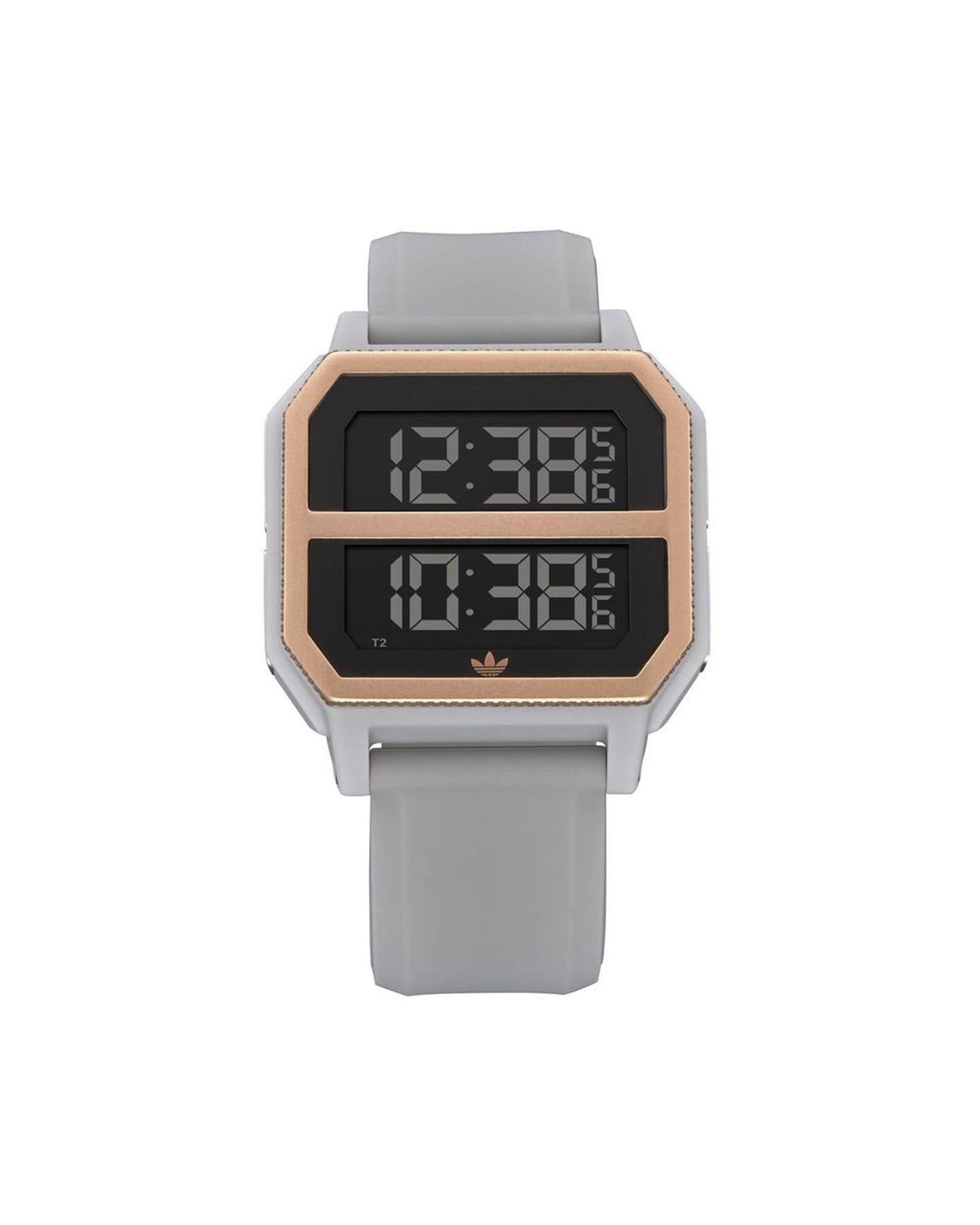 Adidas Men's Gray Silicone Watch - One Size