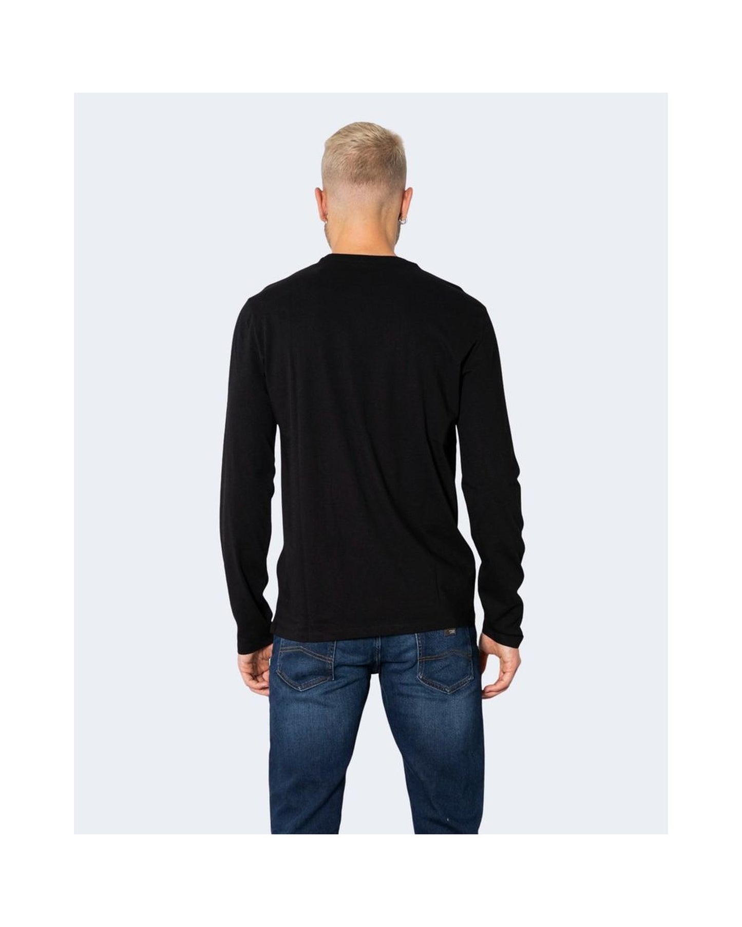 Armani Exchange Men's Black Cotton Shirt - 44 IT