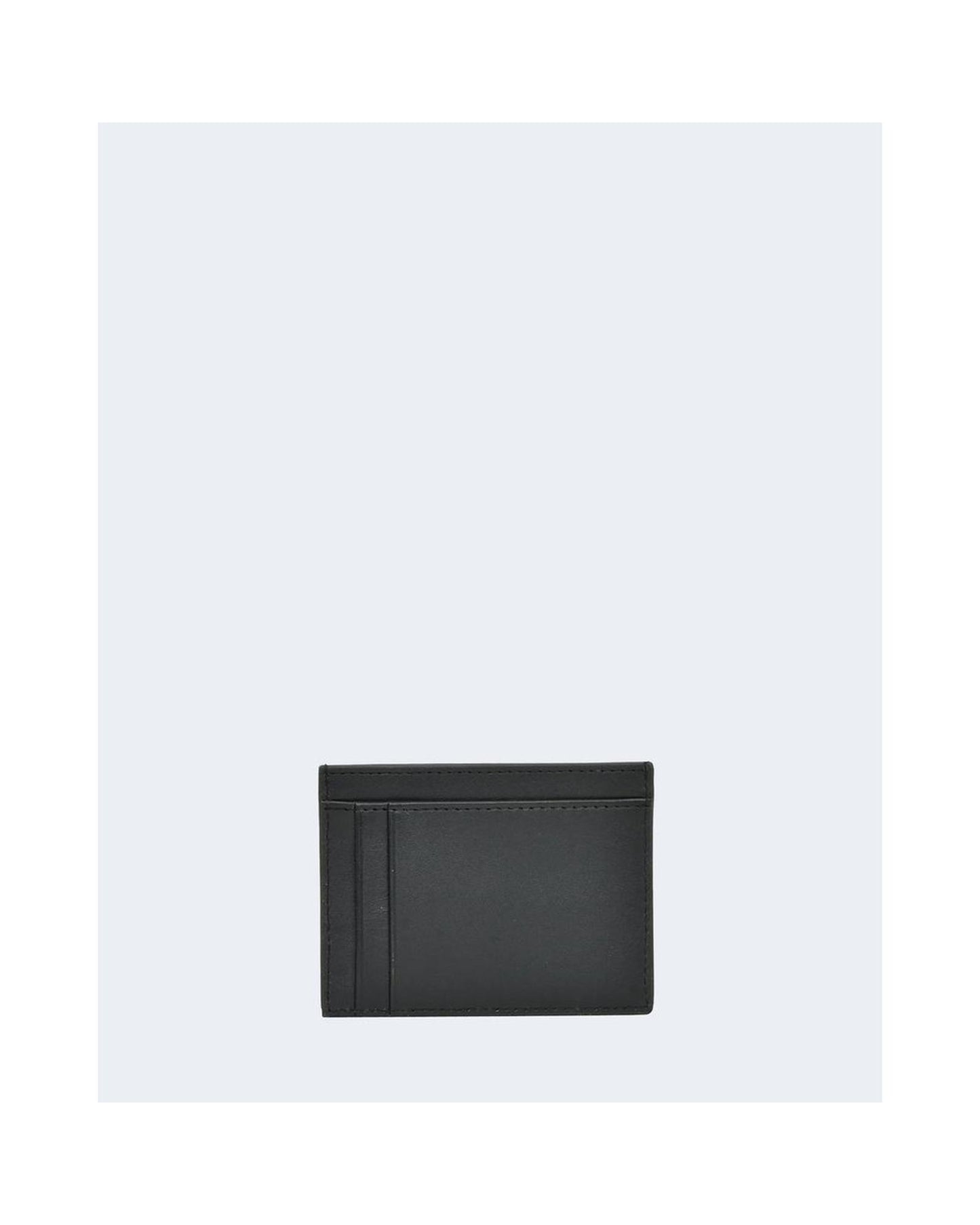 Armani Exchange Men's Black Leather Wallet - One Size