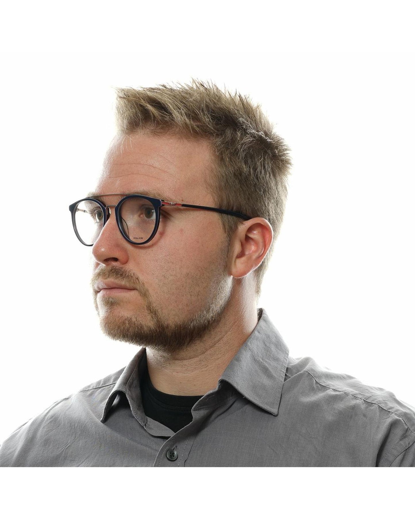 Police Men's Blue Optical Frames - One Size