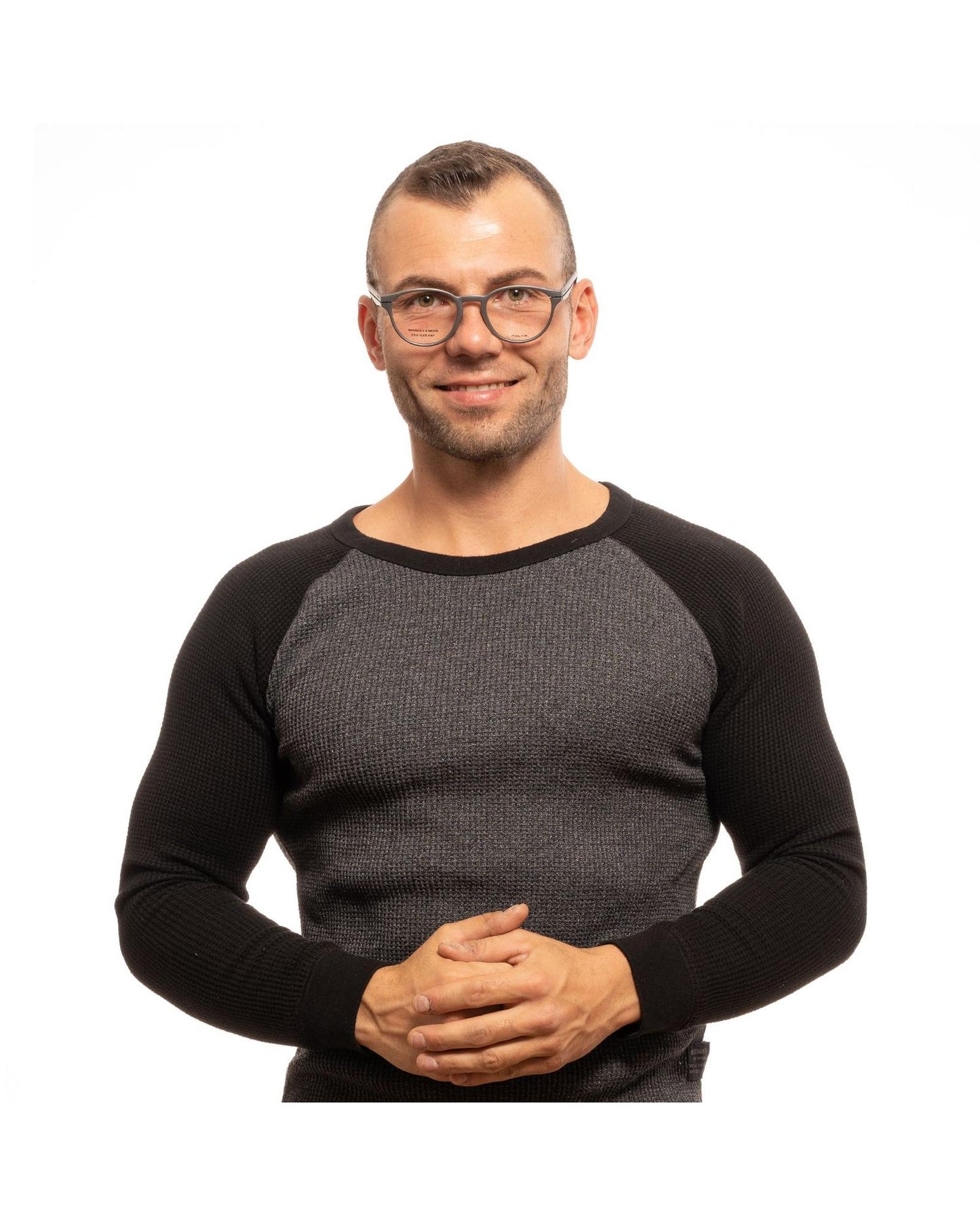 Police Men's Gray Optical Frames - One Size