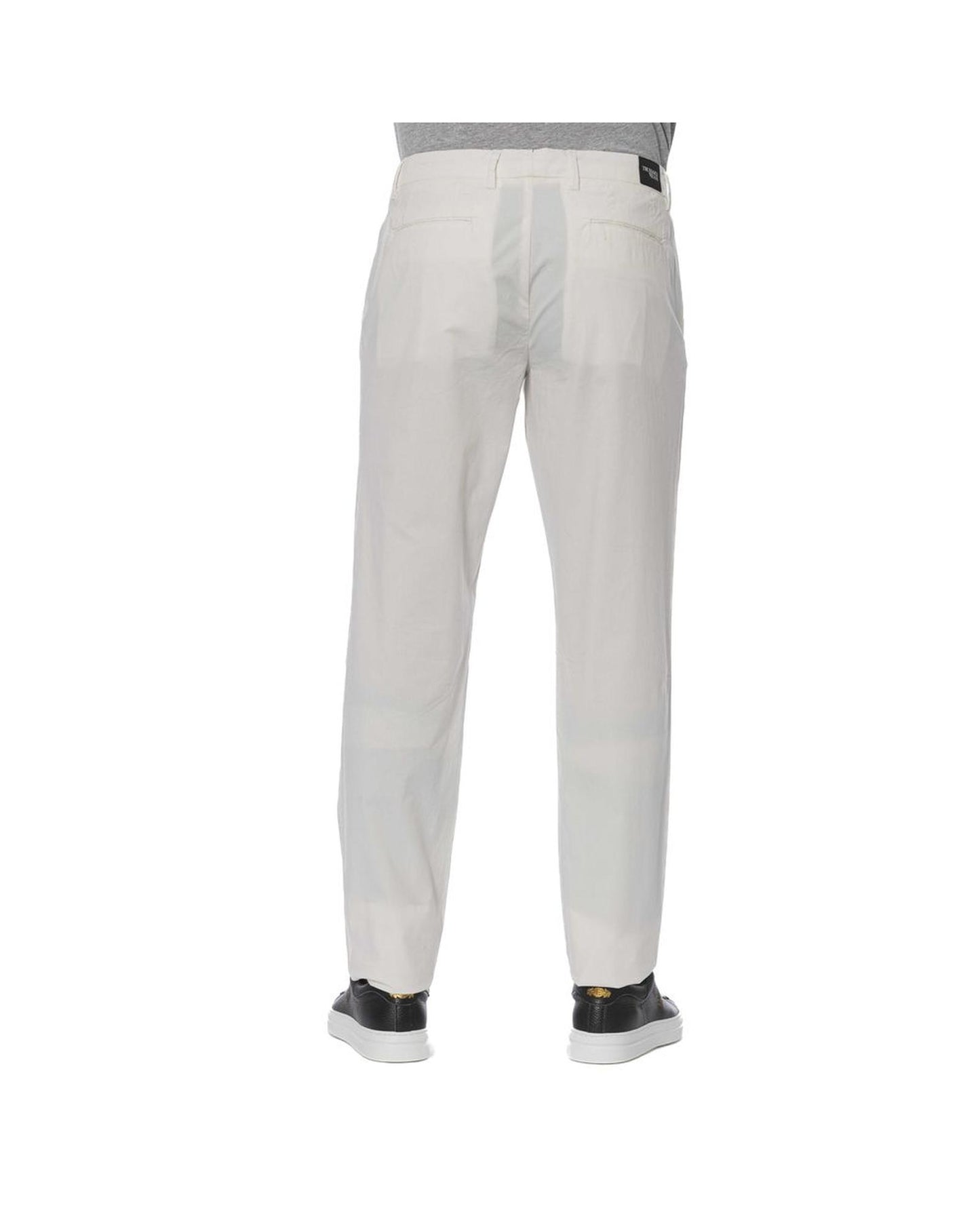 Trussardi Jeans Men's White Cotton Jeans & Pant - W50
