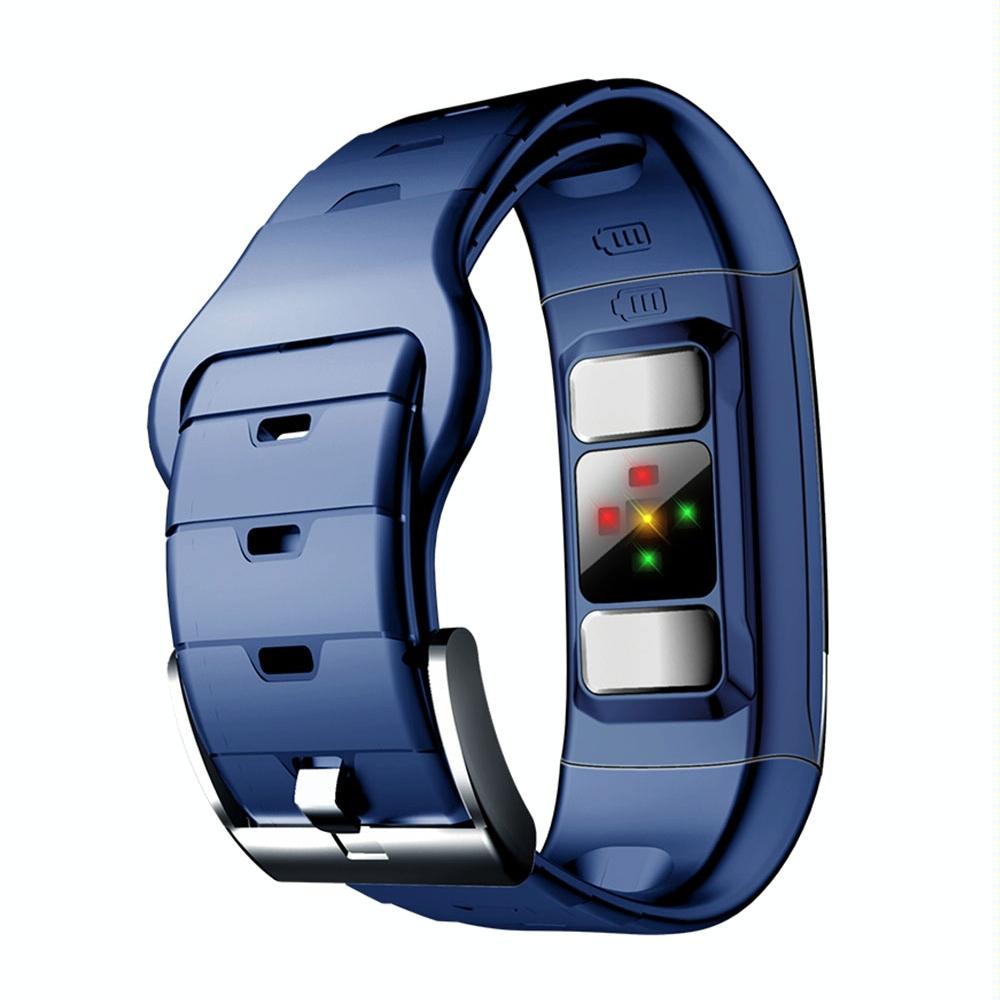 Smart Bracelet With Tft Hd Display Blood Oxygen & Sleep Monitoring - Blue