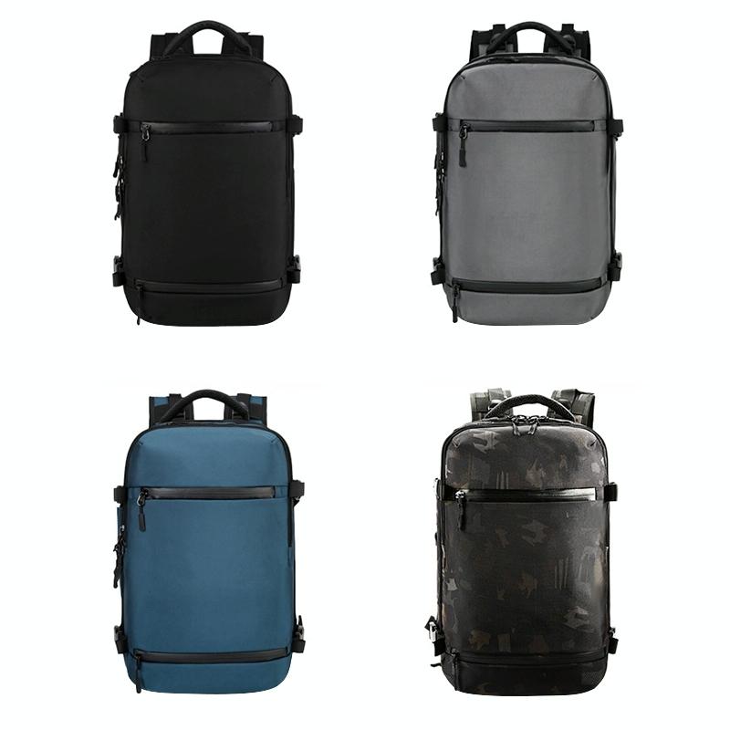 20 Inch Waterproof Usb Shoulder Backpack - Blue