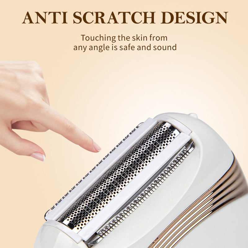 Rechargeable Women's Electric Razor - Mini Size, Perfect for Travel