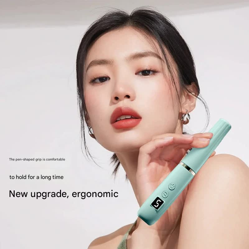 Portable Electric Nail Drill Machine Kit - 18000 RPM, 5-Speed, USB-C Rechargeable with LED Display(purple)