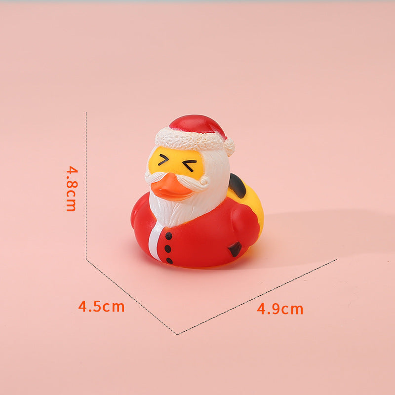 Christmas Rubber Duck Advent Calendar - 24 Days Countdown with Giraffe Themed Mini Duck Toys (Blind Box)