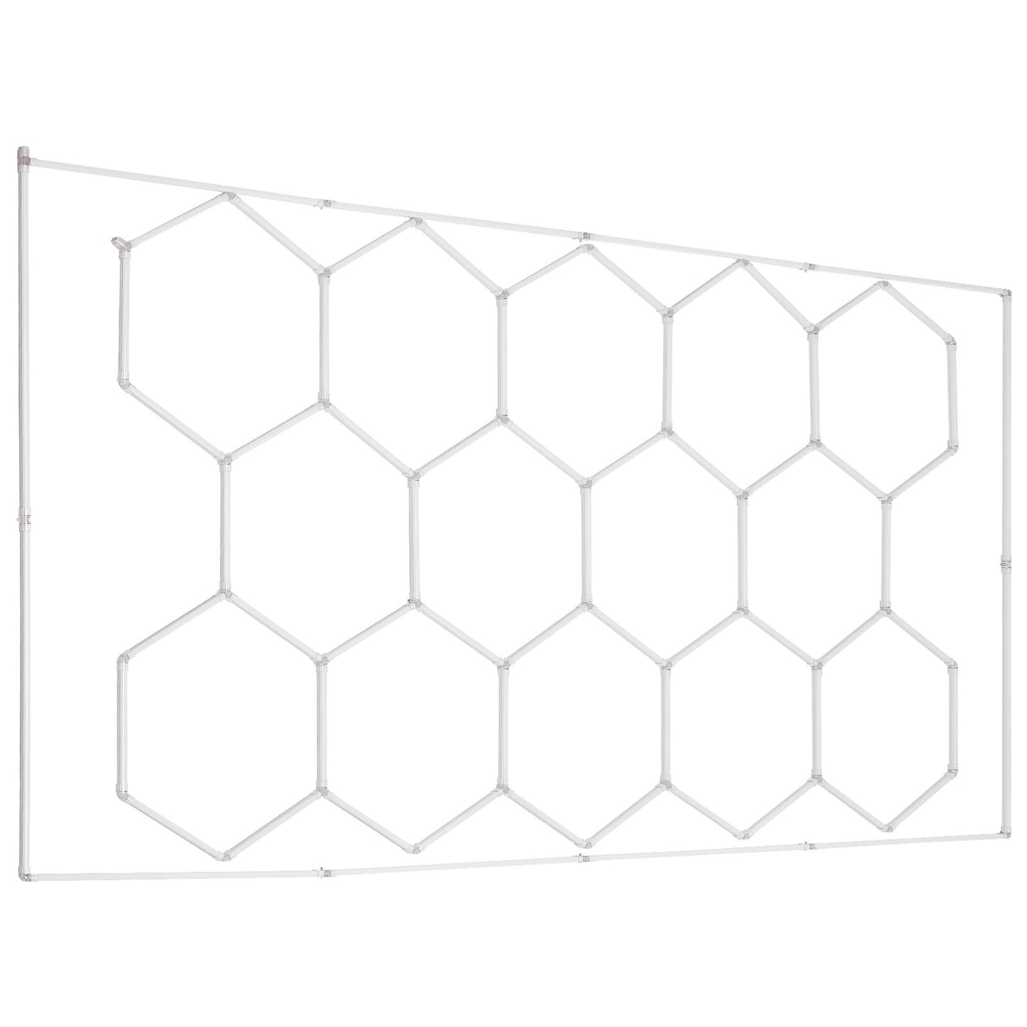 VEVOR Hexagon Garage Lights 86400LM 5 Grid Honeycomb LED Shop Ceiling Light