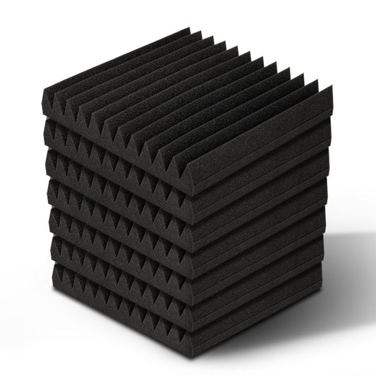 Alpha Acoustic Foam 40pcs 30x30x5cm Sound Absorption Proofing Panel Studio Wedge