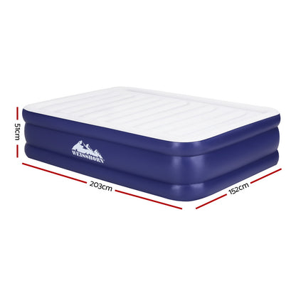 Weisshorn Air Mattress Queen Inflatable Bed Air bed 51cm