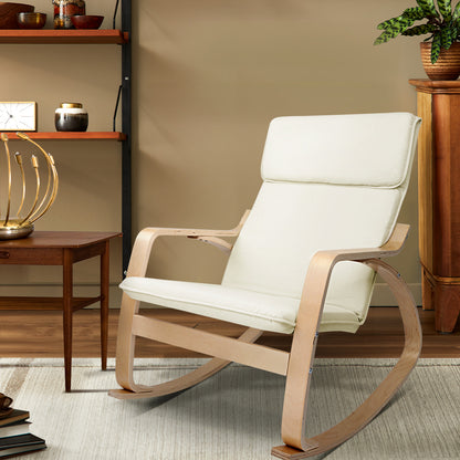 Artiss Rocking Armchair Bentwood Frame Aero