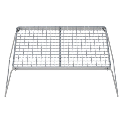 Grillz Portable BBQ Grill Charcoal Smoker Foldable Camping Outdoor