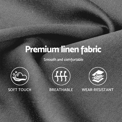 Artiss Bed Frame Single Size Grey NEO