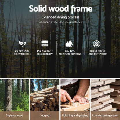 Artiss Queen Bed Frame with Storage Grey Velvet Headboard Gas Lift Platform Base