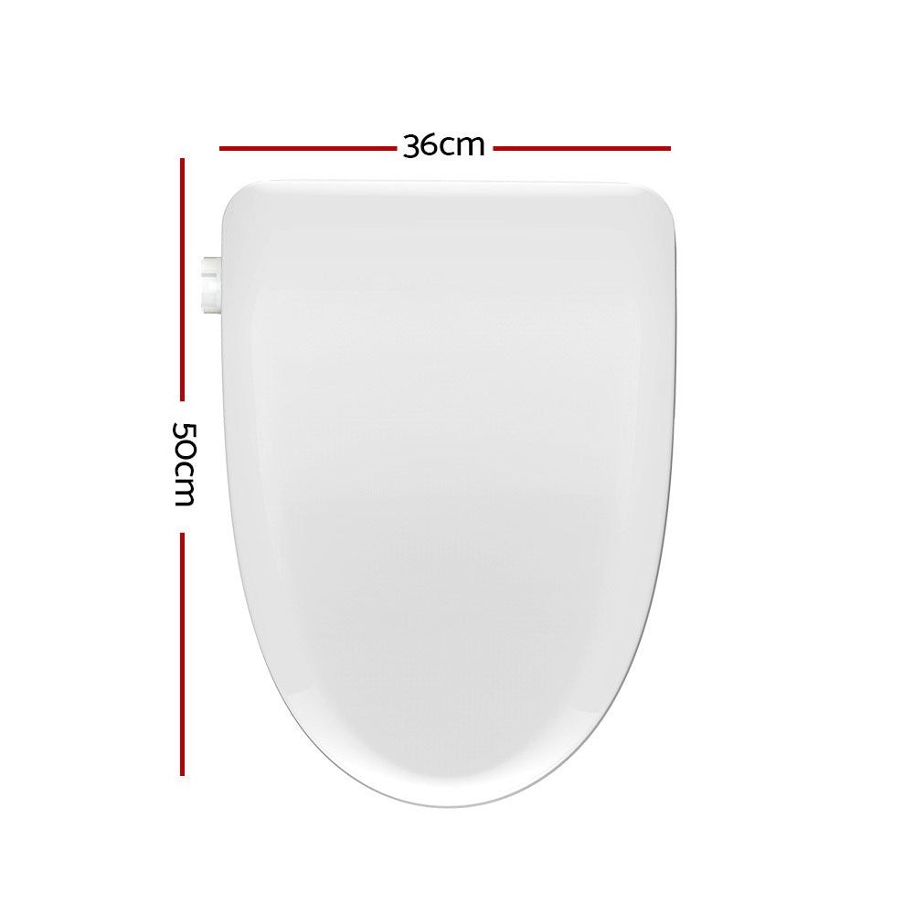 Cefito Non Electric Bidet Toilet Seat Cover Bathroom Spray Water Wash U Shape