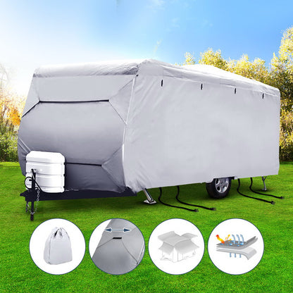 Weisshorn 14-16ft Caravan Cover Campervan 4 Layer UV Water Resistant