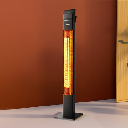 Devanti Radiant Tower Heater Electric Portable Remote Control 2000W Heating