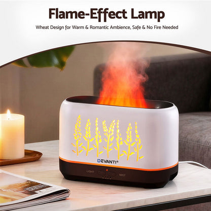 Devanti Aroma Diffuser Aromatherapy Flame 200ml
