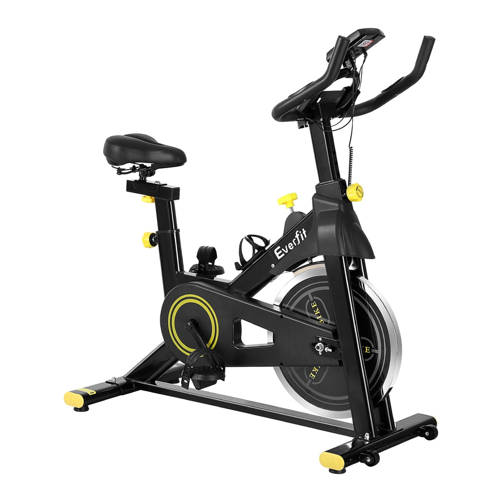 Everfit Spin Bike Exercise Bike Cardio Gym Bluetooth APP Connectable