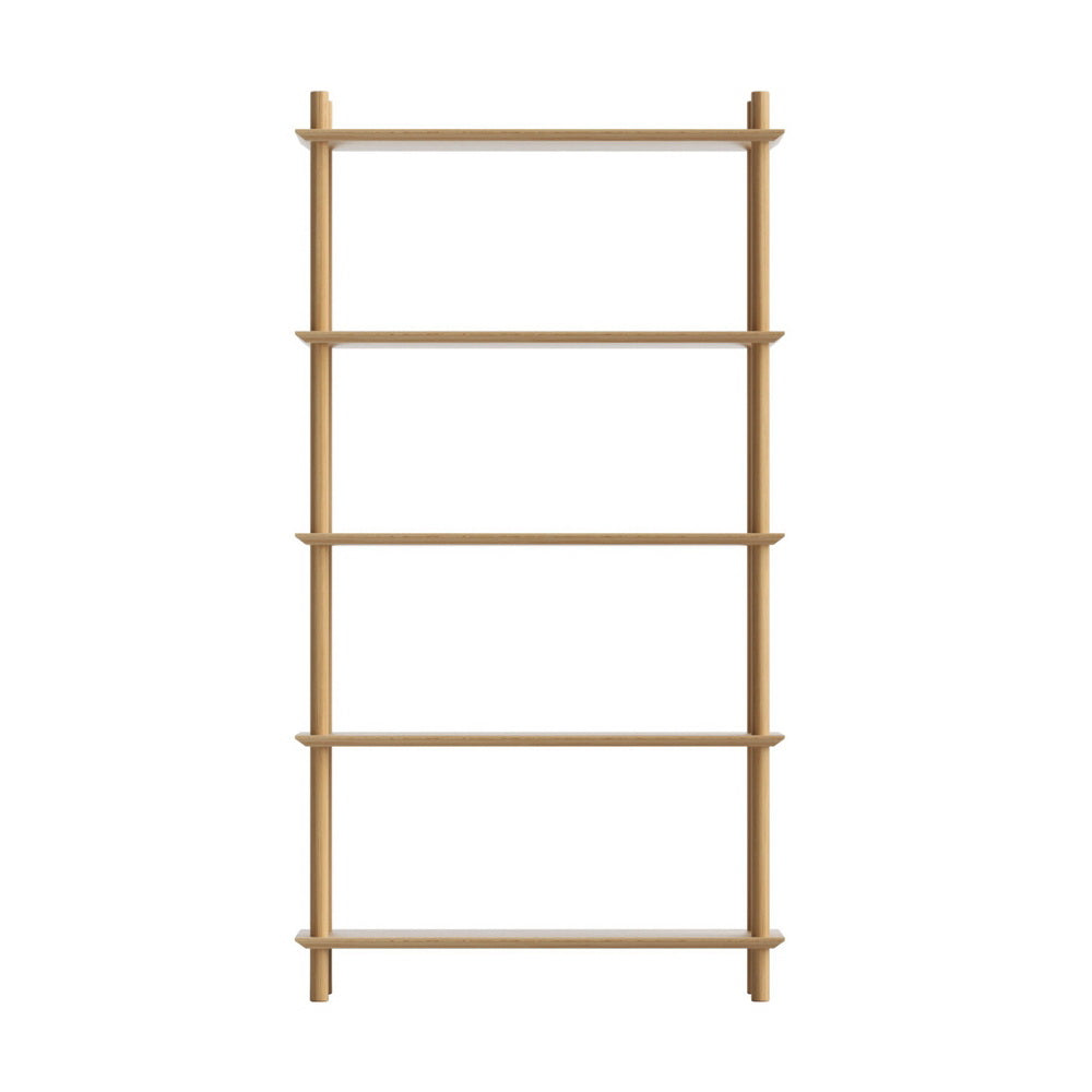Artiss Bookshelf 5 Tiers Bookcase Display Shelves Wooden Storage Stand Rack Pine