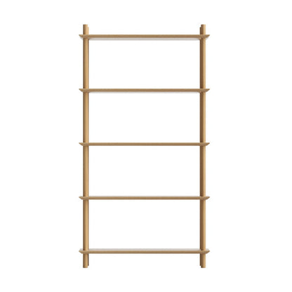 Artiss Bookshelf 5 Tiers Bookcase Display Shelves Wooden Storage Stand Rack Pine
