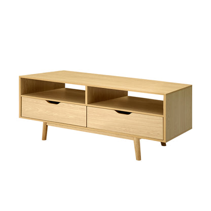 Artiss TV Cabinet Entertainment Unit 120cm Pine Ford