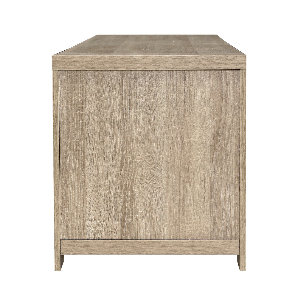 Artiss TV Cabinet Entertainment Unit 160cm Oak Maxi