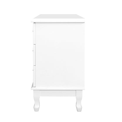 Artiss 6 Chest of Drawers - KUBI White