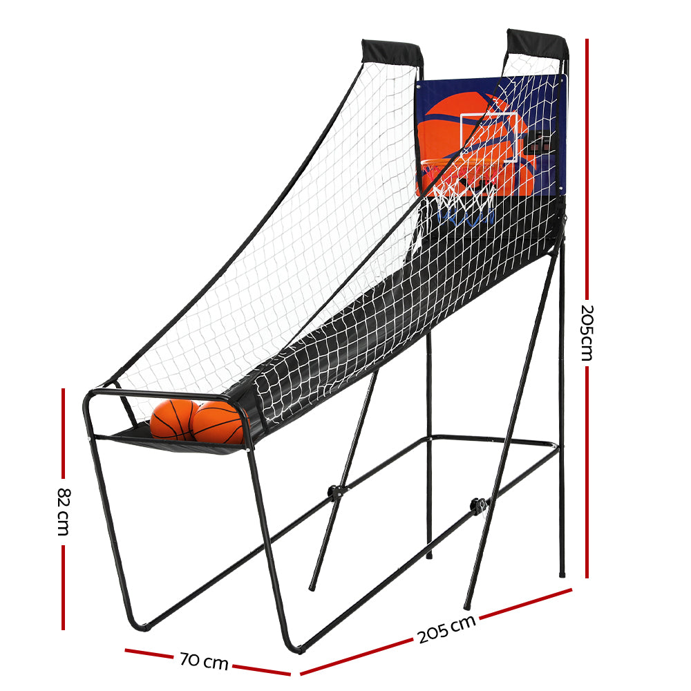 Basketball Arcade Game Electronic Scorer 8 Games Double Shoot Grey