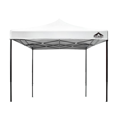 Instahut Gazebo Pop Up Marquee 3x3m Folding Tent Wedding Outdoor Camping Canopy Gazebos Shade White