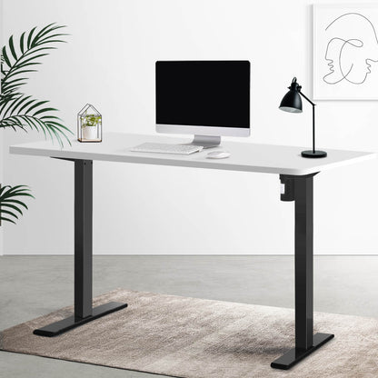 Artiss Standing Desk Motorised White 140CM