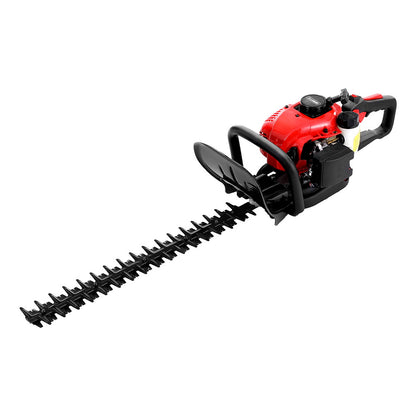 Giantz 25.4CC Petrol Hedge Trimmer 24" Dual Blade Tree Grass Garden Tool