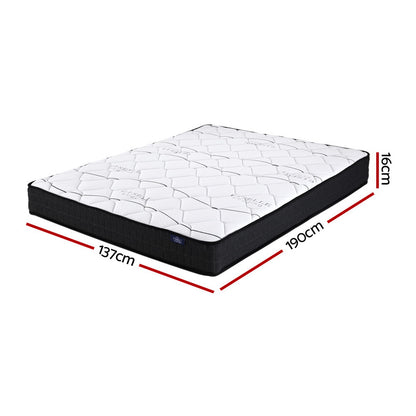 Giselle Bedding 16cm Mattress Medium Firm Double