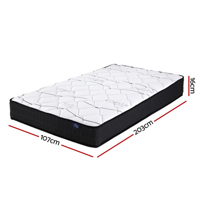 Giselle Bedding 16cm Mattress Medium Firm King Single