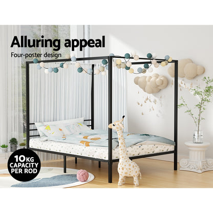 Artiss Bed Frame Queen Size Metal Bed Frame POCHY
