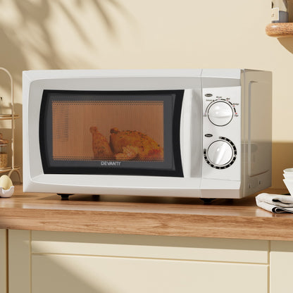 Devanti 20L Microwave Oven 800W White