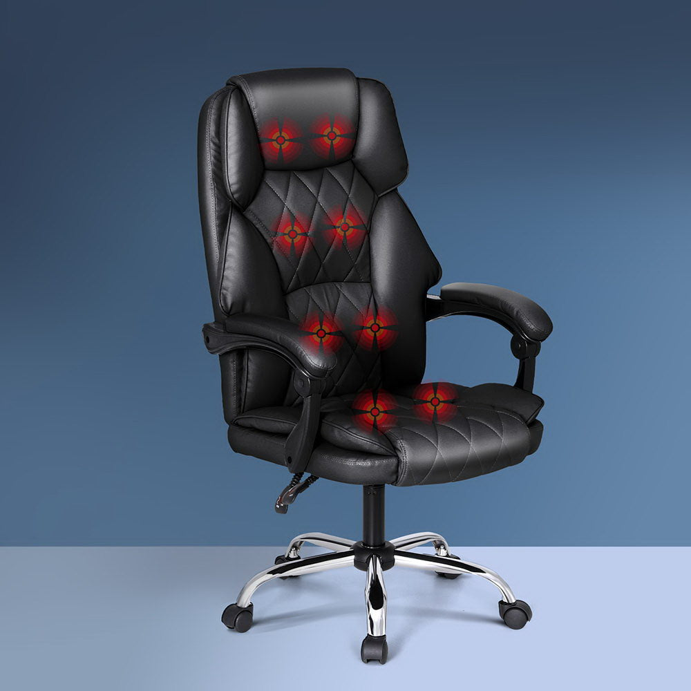 Artiss Massage Office Chair Computer Chairs High Back