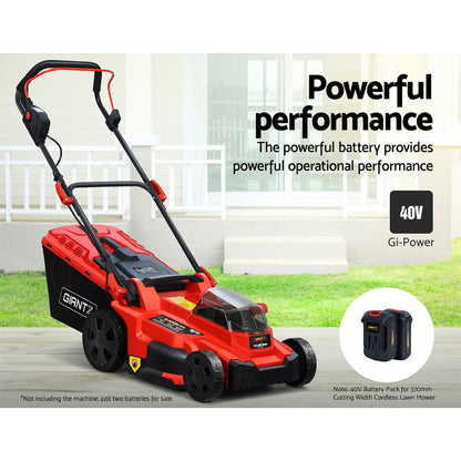 Giantz Lawn Mower 40V Battery Only Cordless 20V x2 Fits LI37