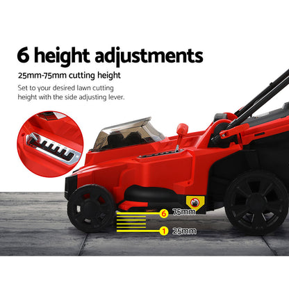 Giantz Lawn Mower Cordless 40V Battery Electric Lawnmower 37cm Width