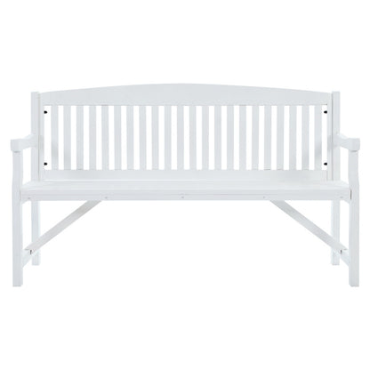 Gardeon 5FT Outdoor Garden Bench Wooden 3 Seat Chair Patio Furniture White