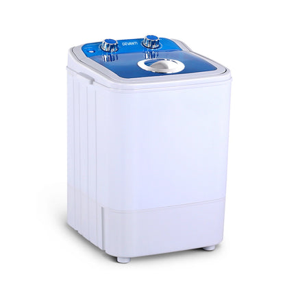 Devanti Portable Washing Machine 4.6KG Blue