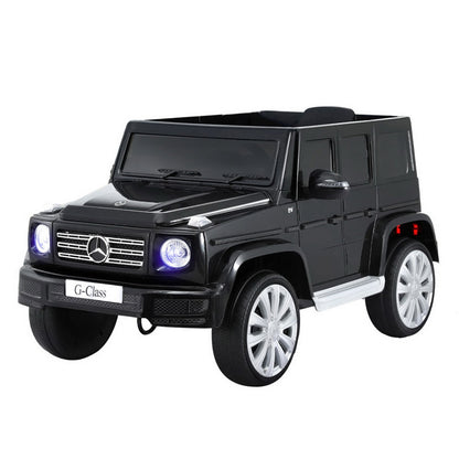 Kids Ride On Car Licensed Mercedes-Benz G500 Electric Toys Horn Remote 12V Black