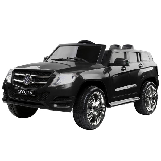 Rigo Kids Electric Ride On Car SUV Mercedes-Benz-Inspired ML450 Remote 12V Black