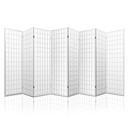 Artiss 8 Panel Room Divider Screen 348x179cm White